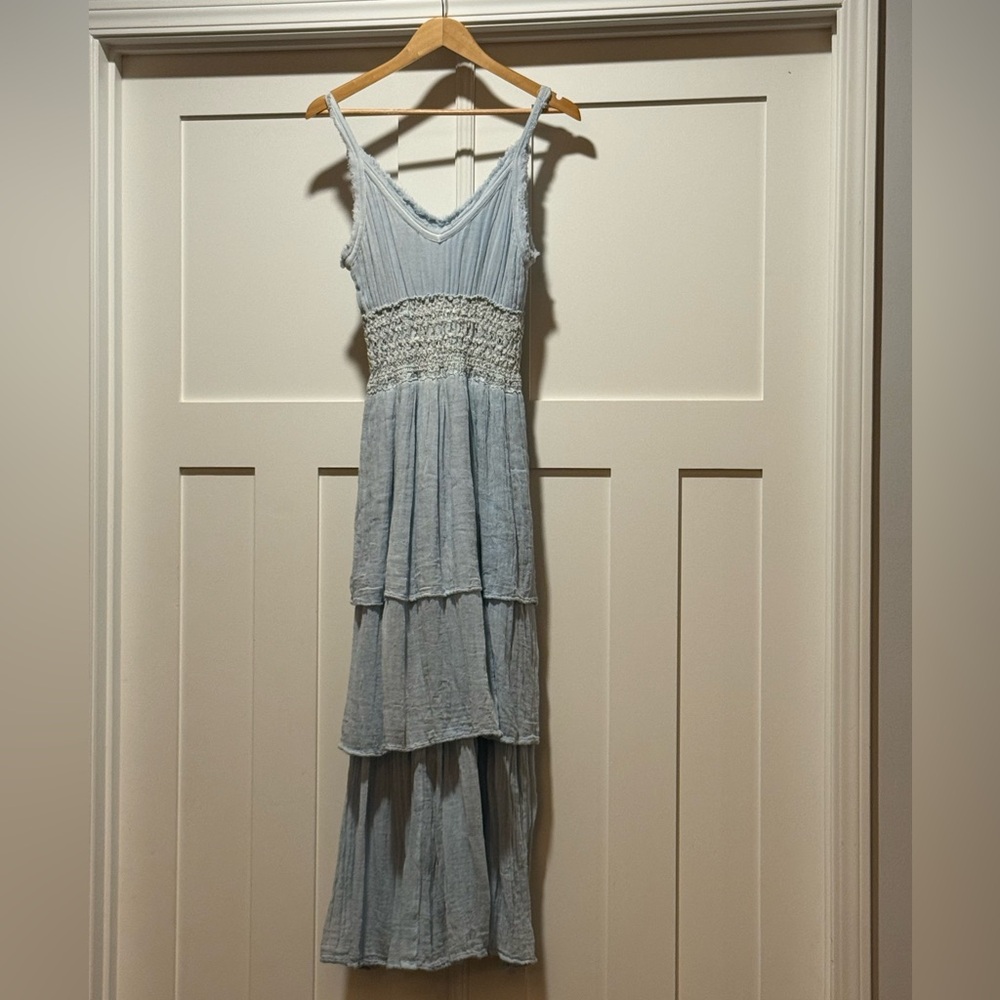 Jen’s Pirate Booty Heart Of Gold Dress in BLUE size M RARE - Picture 2 of 6